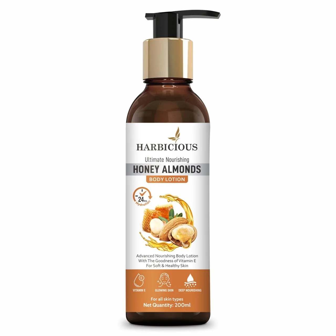 Harbicious Honey Almond Body Lotion
